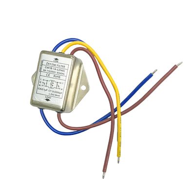 Αγορά Φίλτρο EMI CW1B-1A-L 6A Καθαρισμού Ισχύος Lead Type Μονοφασικό Φίλτρο AC σε απευθείας σύνδεση κατασκευή