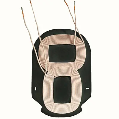 Αγορά Δύο σπείρες 15W 6.3UH High Power Wireless Charging Coil Προσαρμοσμένο ρεύμα σε απευθείας σύνδεση κατασκευή