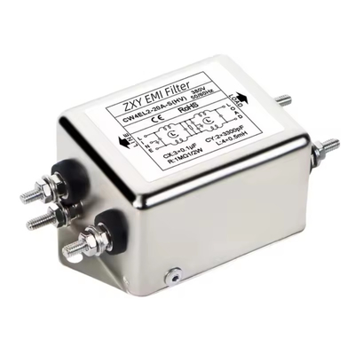 Μονάφαιρα διπλής διατομής φίλτρο EMI AC380V/440V Υψηλής τάσης ισχύς CW4EL2-10A 20A 30A-T/S CW4L2 Τύπος βρόγχου/υλίας