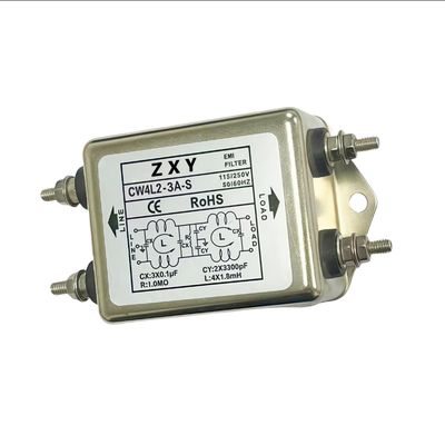 CW4L2-3A-S 115/250V Plug in Μονοφασικό AC Διβάθμιο Φίλτρο Ισχύος Φίλτρο EMI